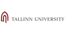 Logo of Tallinn University featuring a stylized arch design in red, accompanied by the text "Tallinn University" in a clean, modern font. The image represents the university's branding and identity.