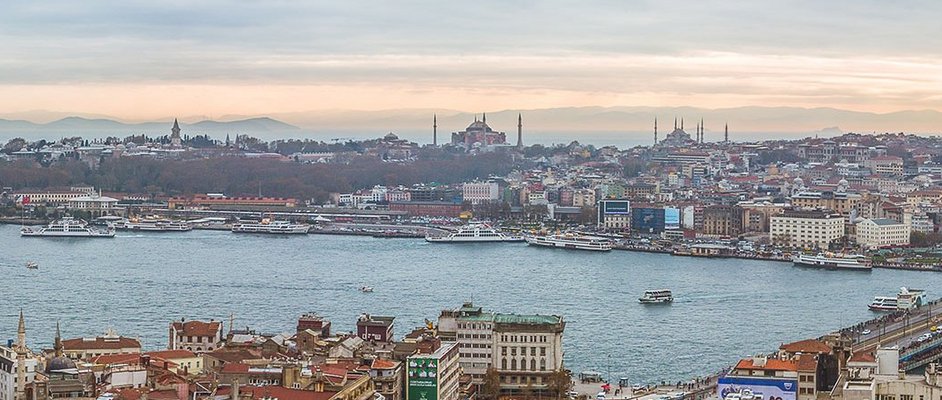 Panorama der Stadt Istanbul