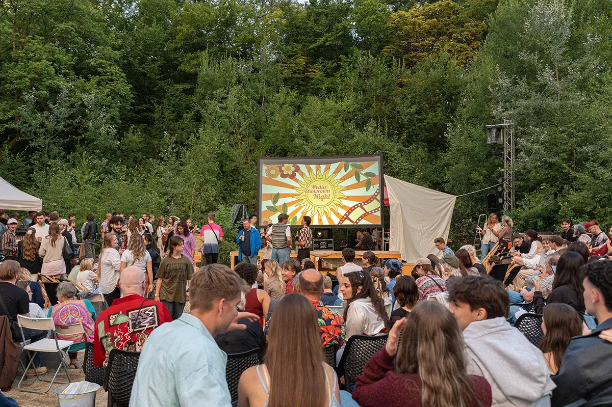 Blick ins Publikum der Media: Showroom Night