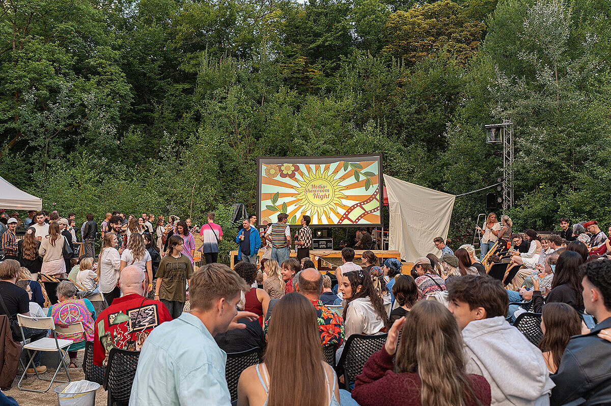 Blick ins Publikum der Media: Showroom Night