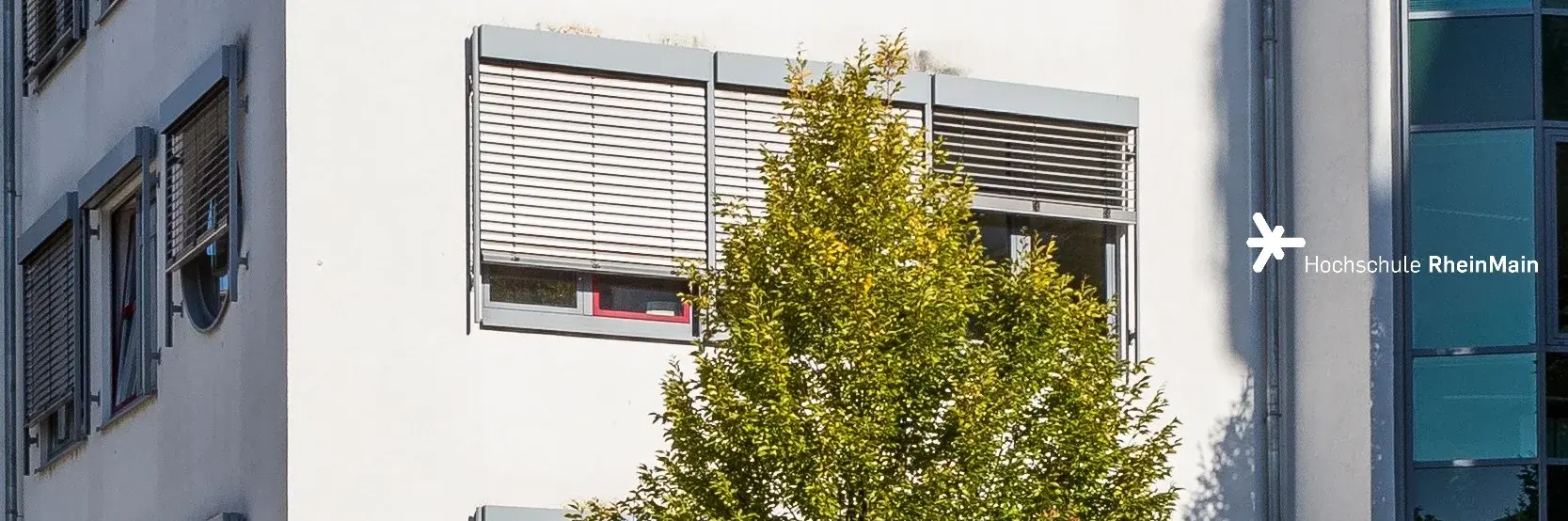 Ansicht des Gebäudes F II am Standort Unter den Eichen 5