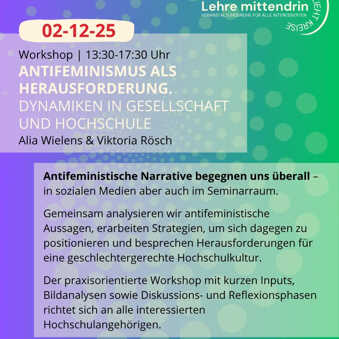 Info Workshop Antifeminismus