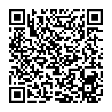 Ein QR-Code, der aus schwarzen und weißen quadratischen Mustern besteht. Er kann mit einem Smartphone gescannt werden, um Informationen oder einen Link zu einer Website zu erhalten.