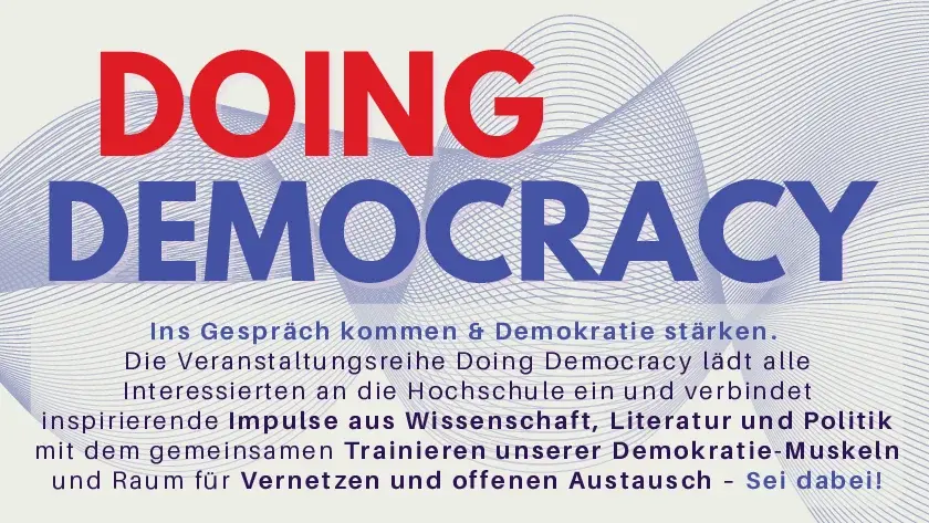 Veranstaltungsreihe Doing Democracy
