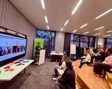 Präsentation der Deutschen Bahn