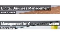 Ab Wintersemester 2023-24 zwei neue Masterprogramme am Start: Digital Business Management (M.Sc.) und Management im Gesundheitswesen (M.Sc.)