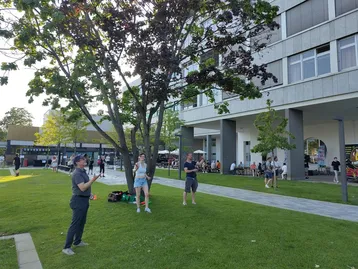 Spaß beim Jonglieren