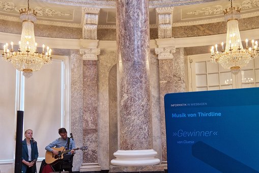Musikalische Begleitung von Thirdlines 