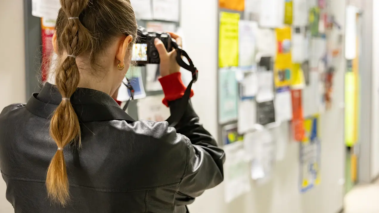 Aufnahmen während eines Workshops 