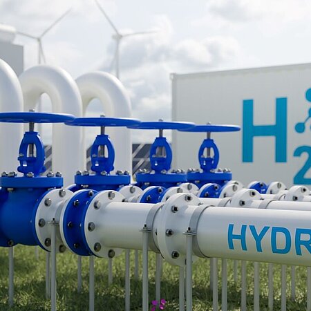 Wasserstoff-Pipeline