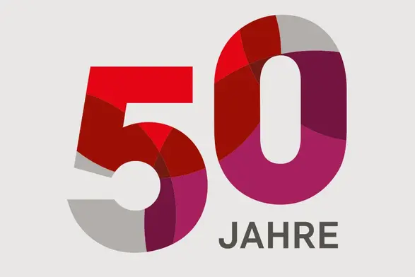 Schriftzug 50 Jahre