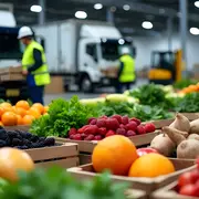 Lebensmittel-Logistik