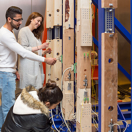 Labor für Holzbau, Hochschule RheinMain