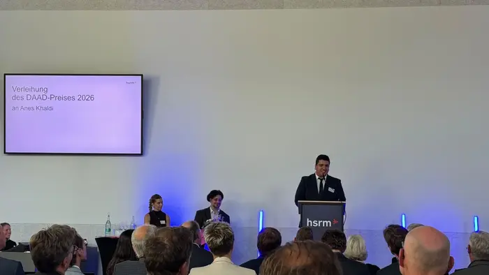 Preisträger des DAAD-Preises 2026: Anes Khaldi