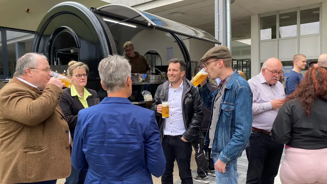 Eröffnung Biergarten relaxING