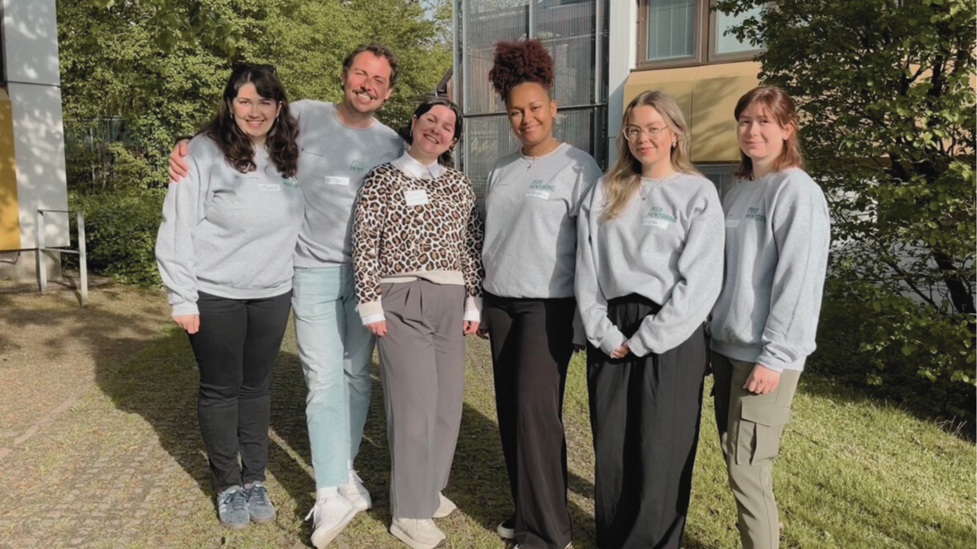 Foto vom Peer-Mentoring Team