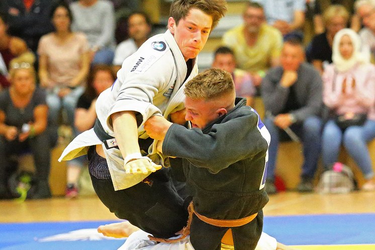 Judoka Markus Seifert beim Wettkampf