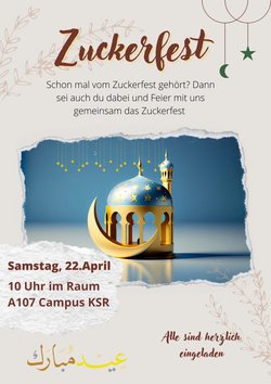 Einladung Zuckerfest