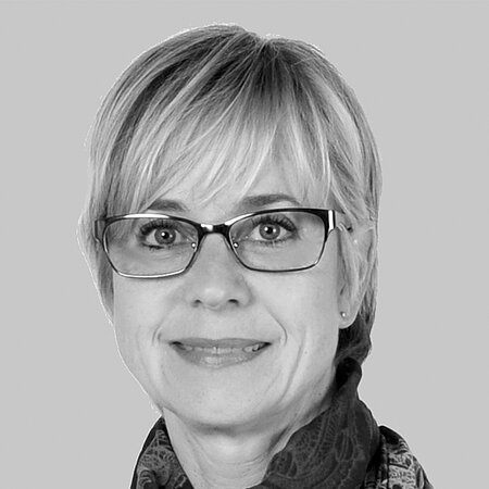 Schwarz-Weiß-Bild von Anne Lundin-Larsen