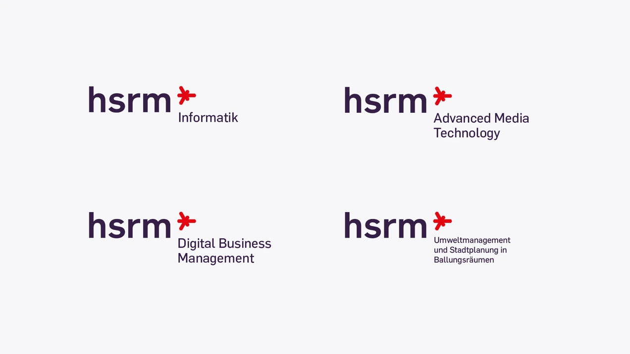 Logos der Studiengänge