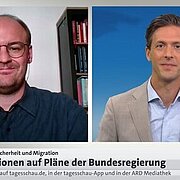 Prof. Dr. Dr. Maximilian Pichl im Interview bei der Tagesschau 