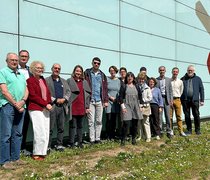 Gruppenfoto der Teilnehmenden an der Abschlusspräsentation des Forschungsprojekts "Alter und Technik im Kontext von Pflege und Bildung"