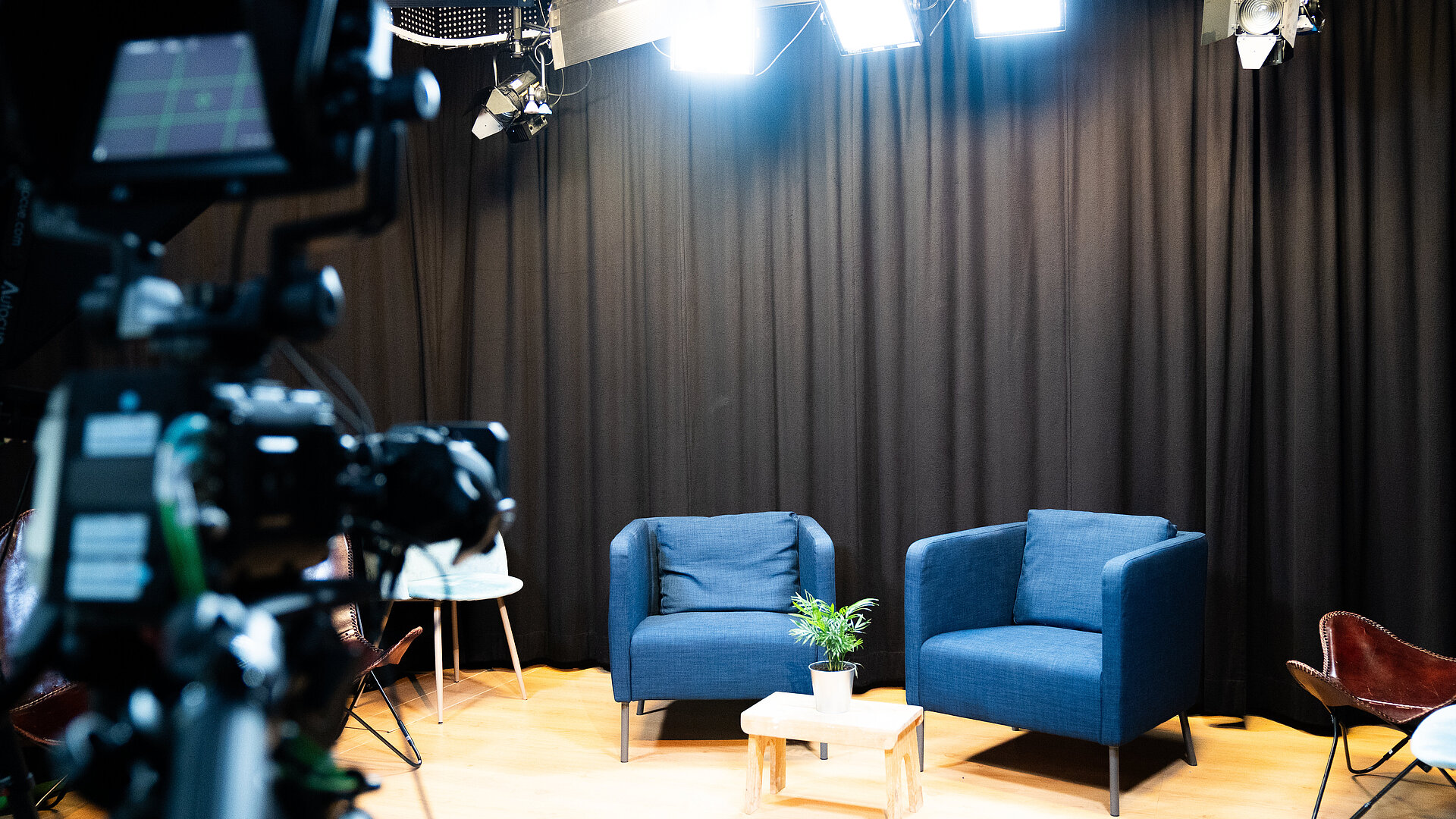 Studio für die Produktion von Bewegtbildmedien