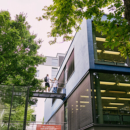 Neubau, Mensa, Bibliothek der Wiesbaden Business School