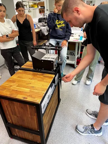 Ein erstes Muster für den Schredder