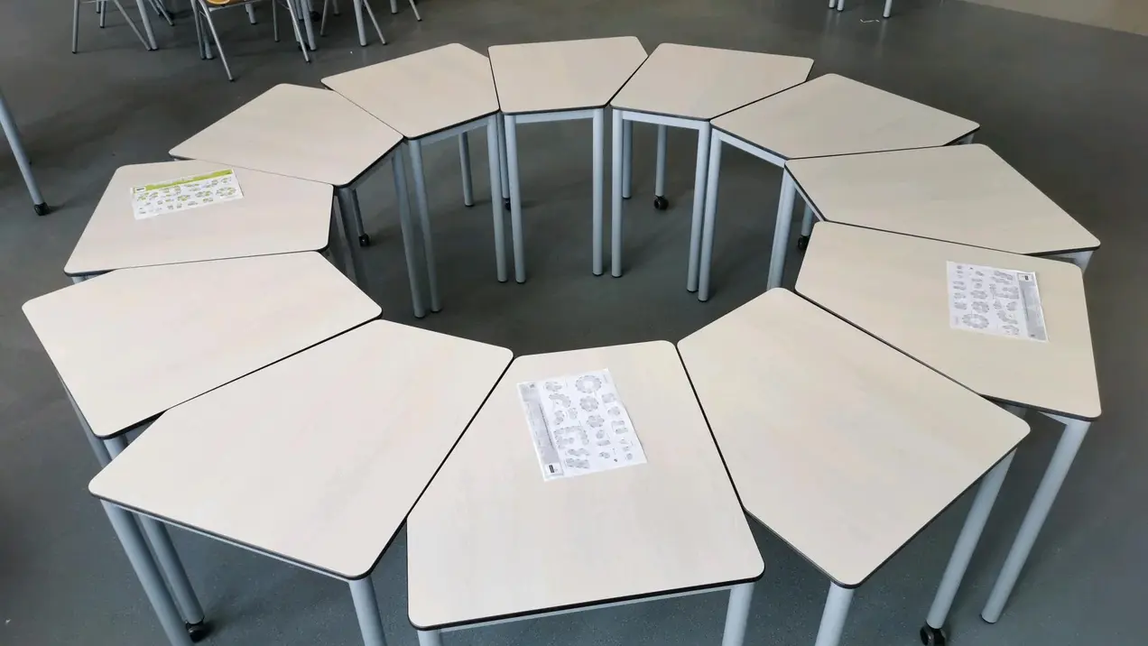 Mehr Flexibiltät in Gruppenarbeiten: Neue Tischkonzepte