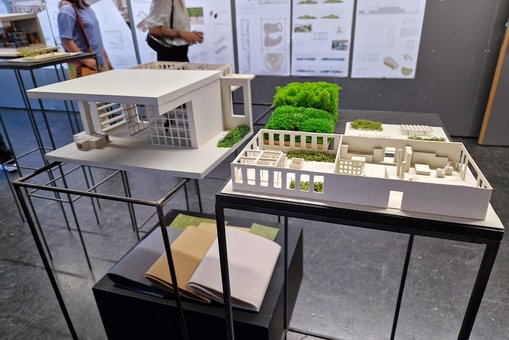 Entwurf des Circular Hubs von Elen Wall
