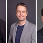 Das neue Leitung des Fachbereichs Design Informatik Medien: Prof. Dr. Ralf Dörner, Prof. Dr. Martin Gergeleit und Prof. Dr. Stephan Böhm (v.l.n.r.).