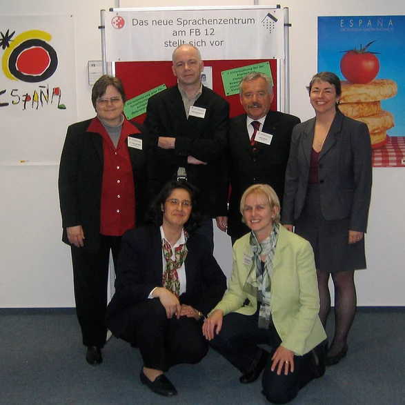 Gruppenbild von Mitarbeitenden des Sprachenzentrums