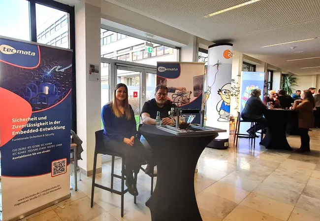 Firmenstand der tecmata GmbH
