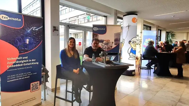 Firmenstand der tecmata GmbH