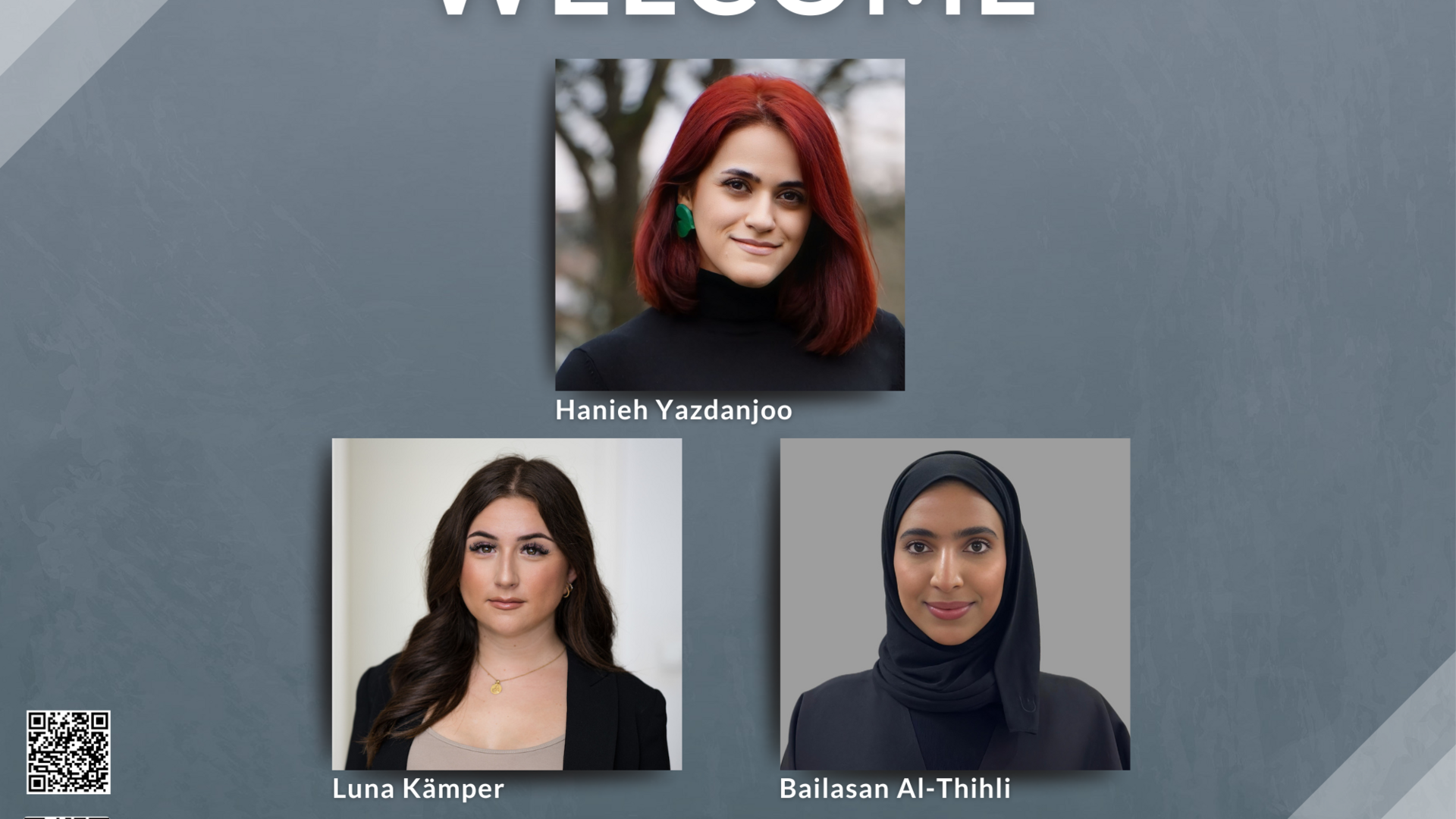 Welcome Tutorinnen