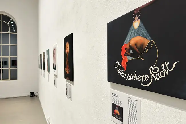 Werke der Ausstellung Art Remake