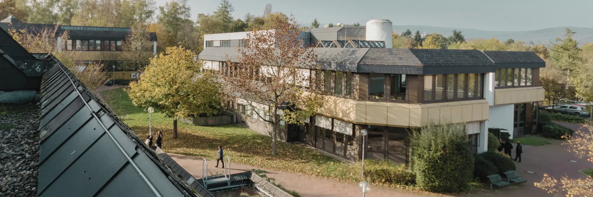 Blick auf dem Campus 