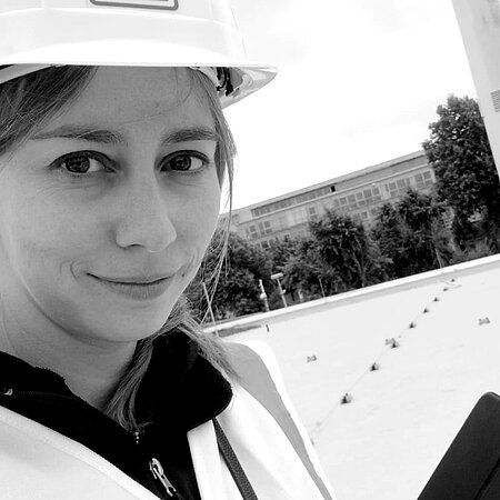 Schwarz-Weiß-Bild von Julia Ruhkamp