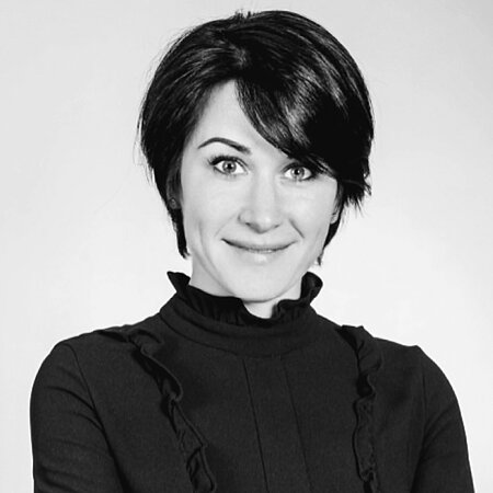Schwarz-Weiß-Bild von Lisa Stanishevskaja