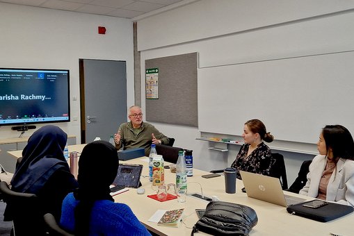 Diskussionsrunde während der Autumn School 