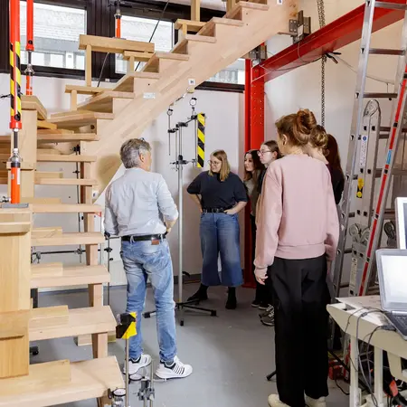 Labor für Treppenbau, Hochschule RheinMain
