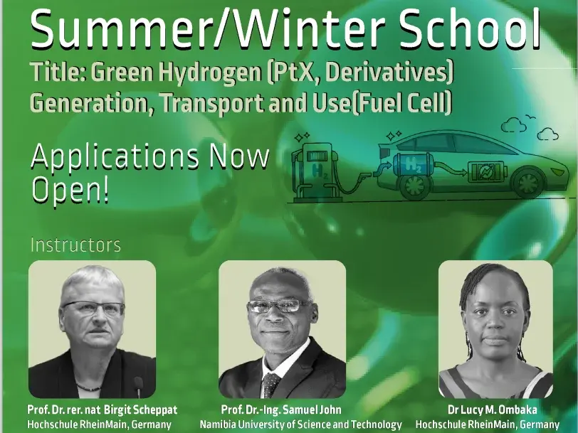 2024 Green Hydrogen Summer/Winter School