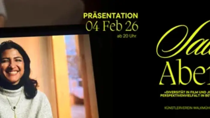 Bild des Banner des Salonabends des Studiengangs Media:Conception& Production