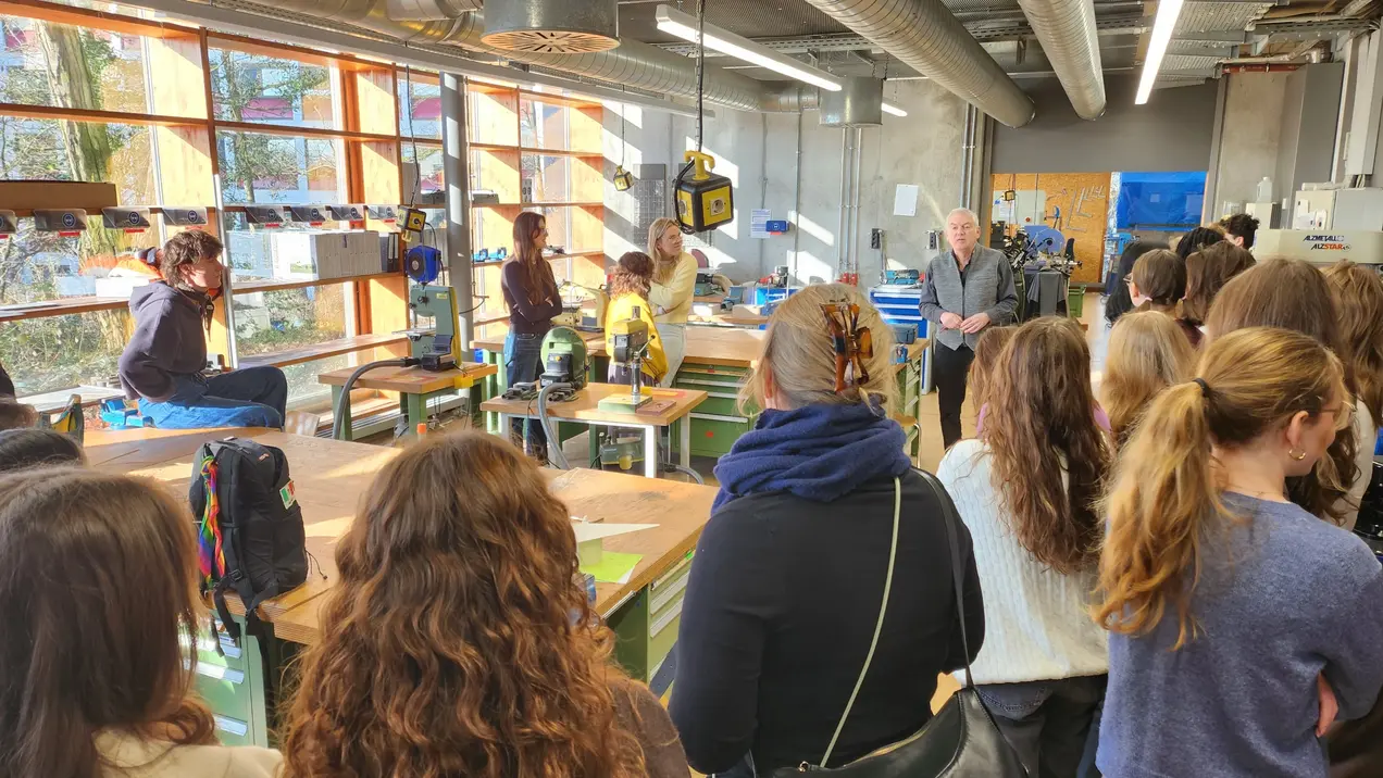 Impression des Projekttag am Studiengang Innenarchitektur