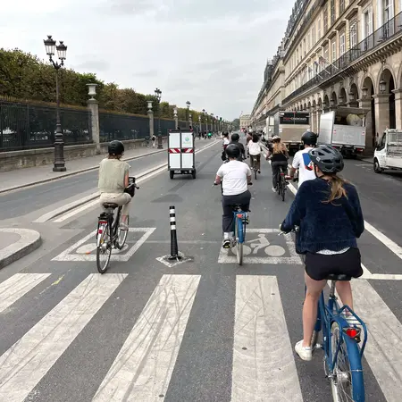 Fahrradtour durch Paris