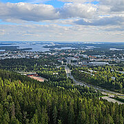 Blick auf Kuopio