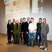 Gruppenbild der Jury und Preisträger:innen des BDA Studienpreis 2024