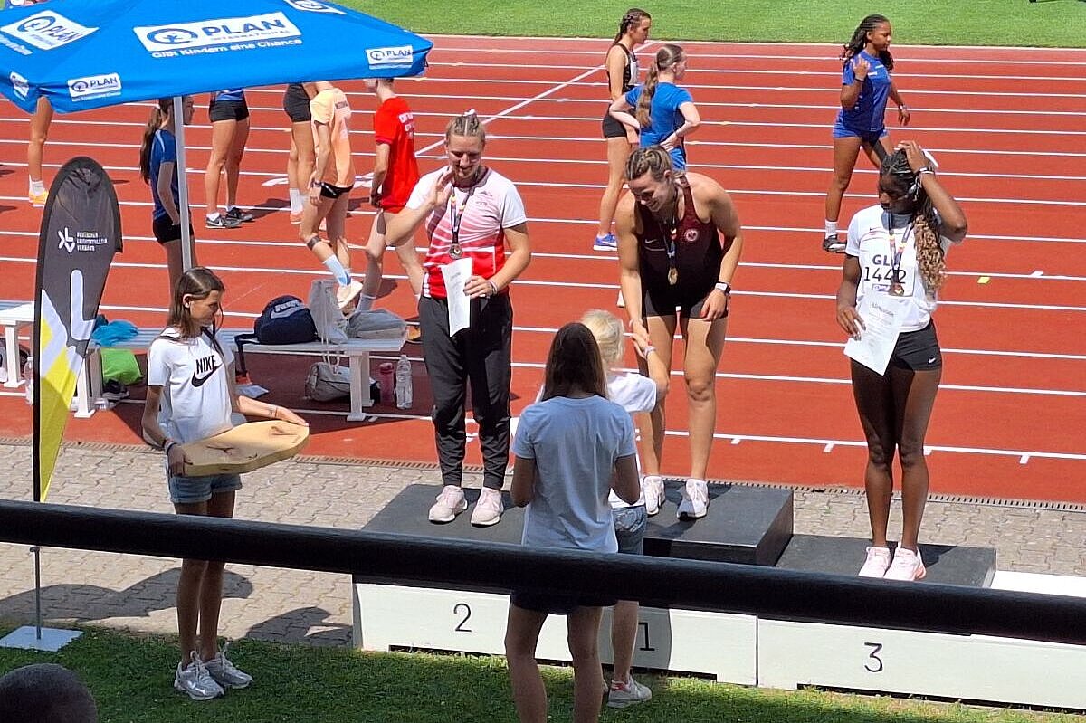 Katja Seng wird Deutsche Meisterin im Diskuswerfen in der Klasse U 23