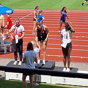 Katja Seng wird Deutsche Meisterin im Diskuswerfen in der Klasse U 23